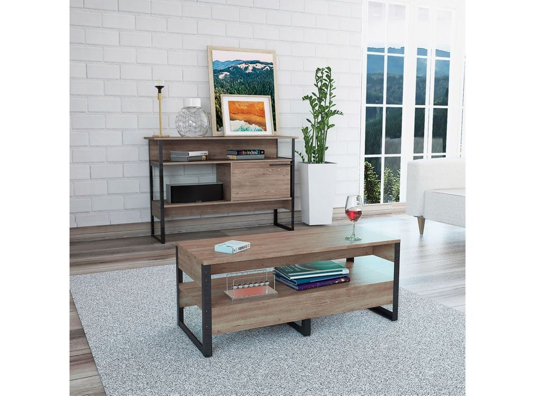 Arrimo + Mesa Centro Magnum Miel TuHome-5