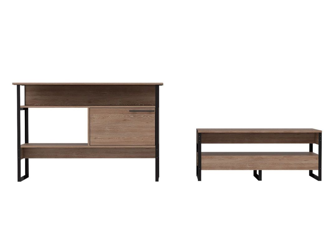 Arrimo + Mesa Centro Magnum Miel TuHome-0