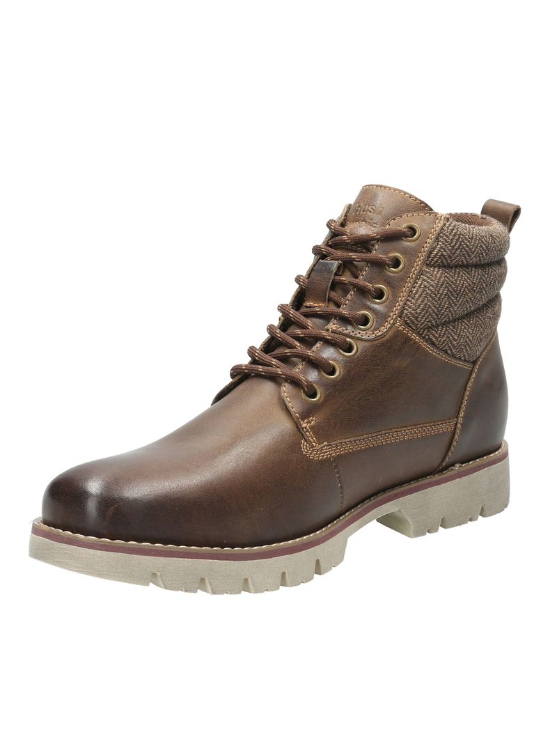 Botín Cuero Rosco Cf Hombre-3