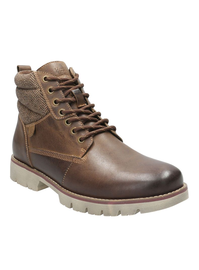 Botín Cuero Rosco Cf Hombre-1