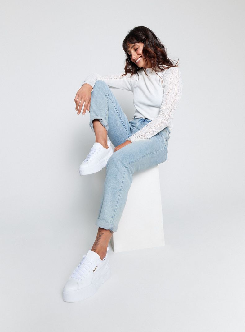 Zapatilla Urbana Wns Mayze Plataforma Mujer-0