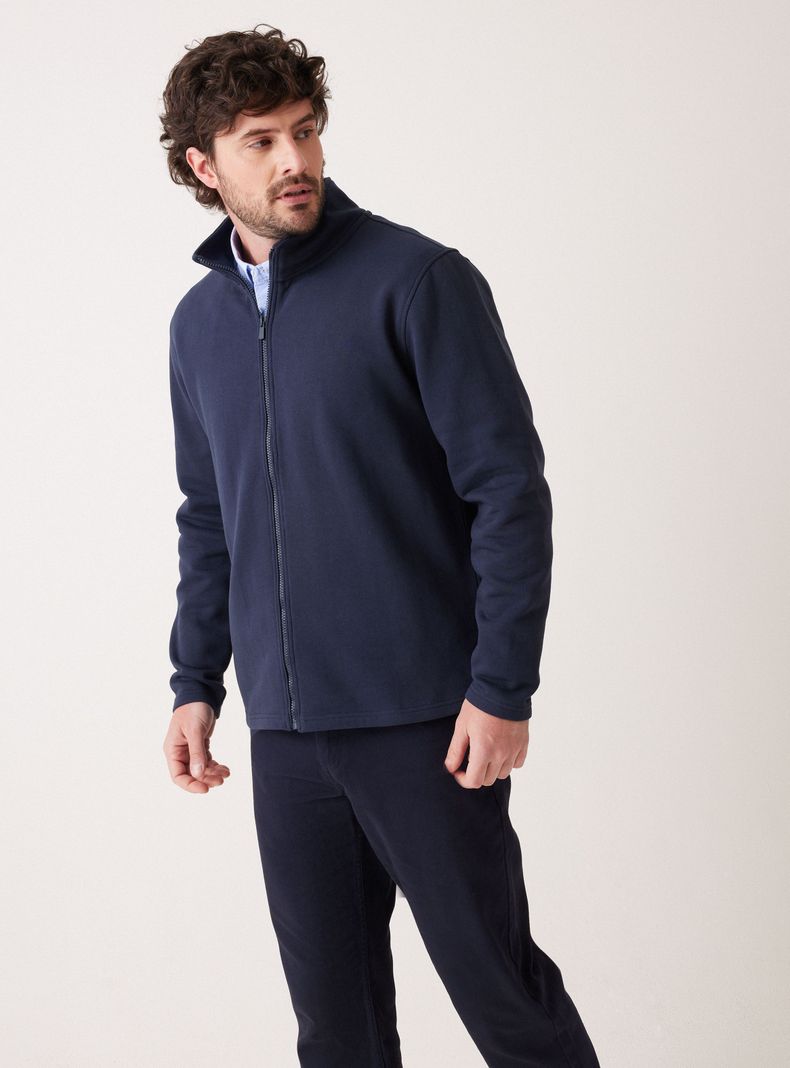 Polerón Liso Full Zipper