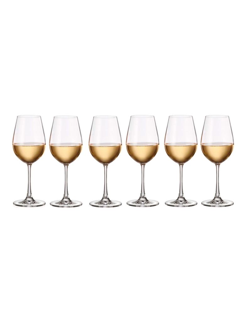 Set 6 Copas Cristal Vino Blanco Sarah 400 ml-0