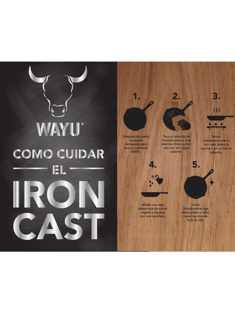 Wok Plancha Iron Cast-2