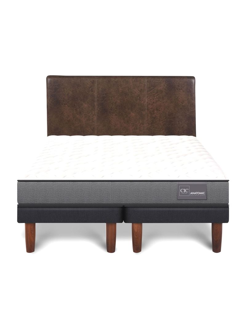 Cama Europea Anatomic King + Respaldo Baker-1