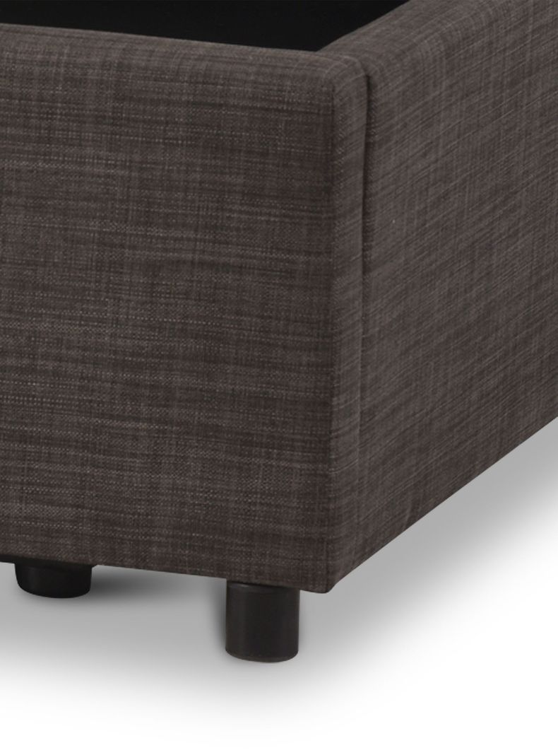 Cama Space Box Anatomic 1.5 + Velador Torino-5