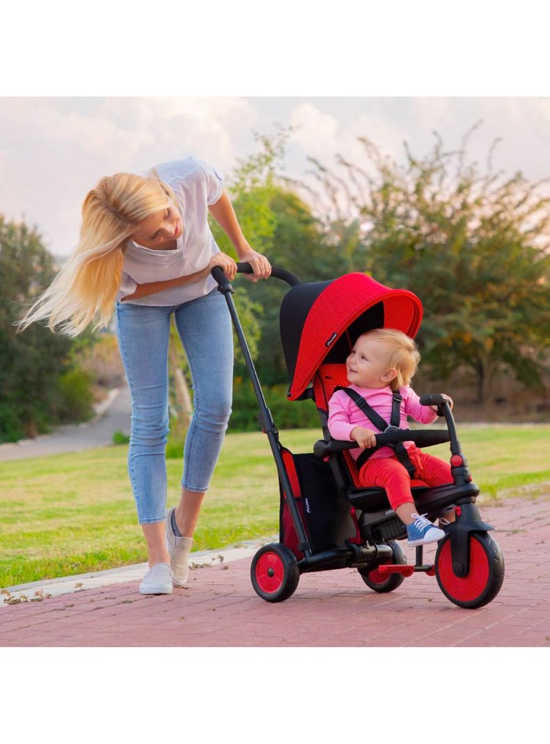 Triciclo Folding Trike STR3 Rojo Smart Trike-1