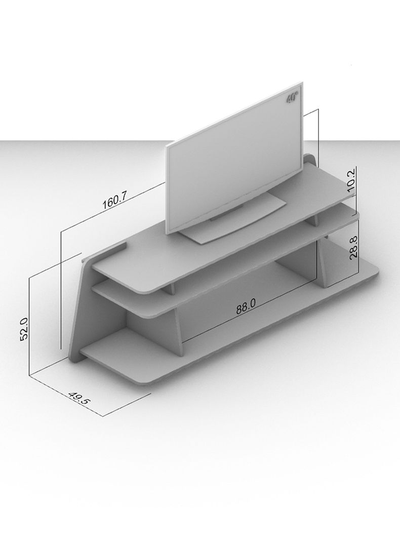 Rack Tv 40" Garden Light-1
