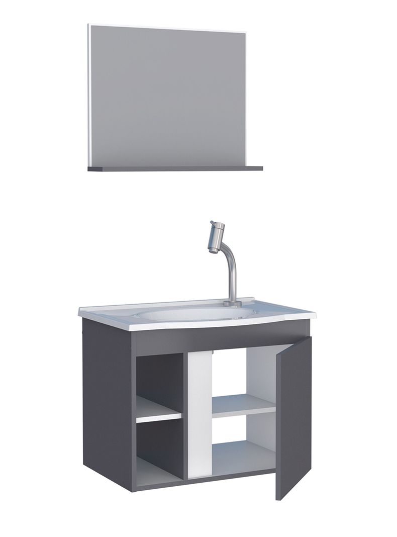 Mueble Vanitorio + Aéreo Espejo Safira-2