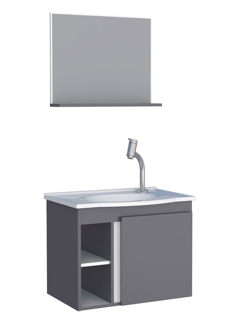 Mueble Vanitorio + Aéreo Espejo Safira-3