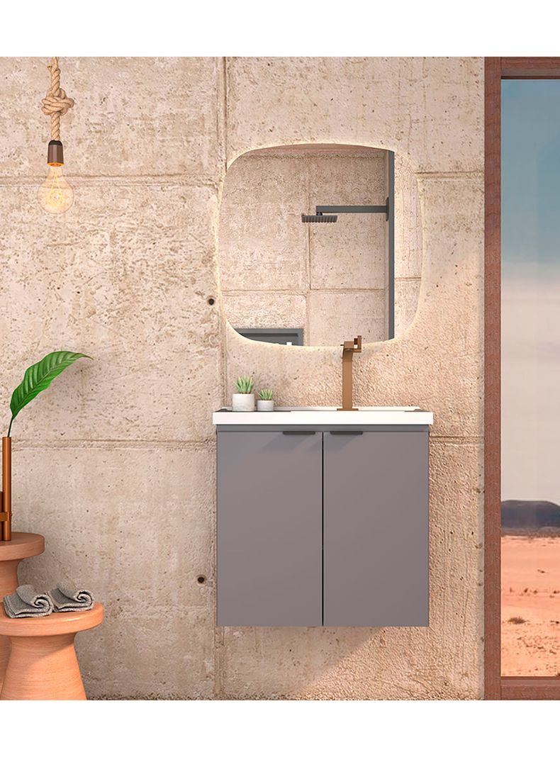 Mueble Vanitorio Aéreo Aster 60 cm-4