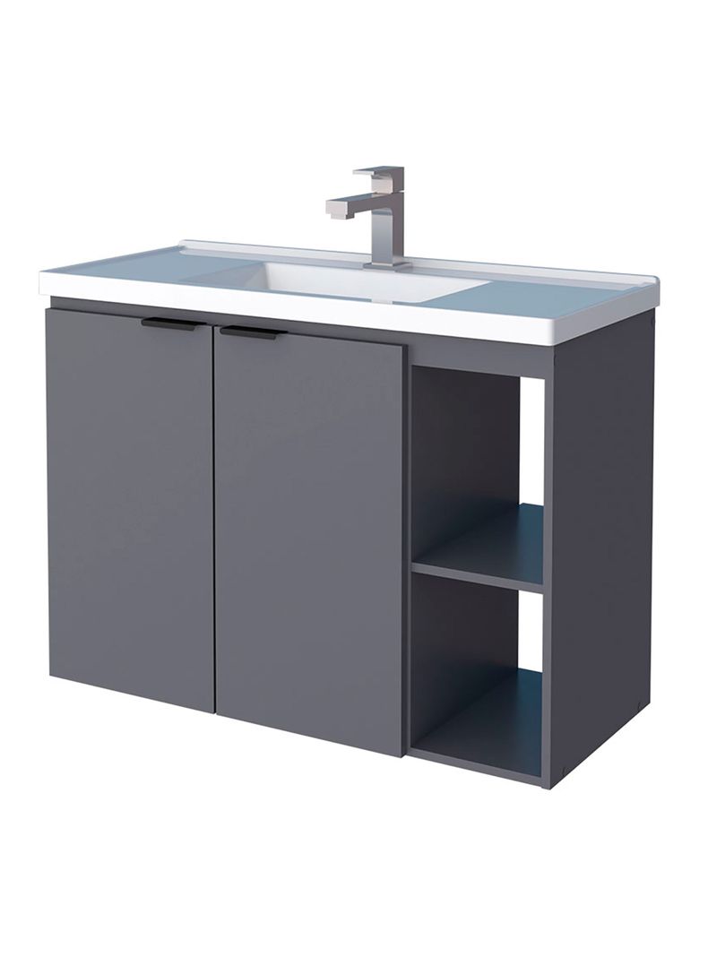 Mueble Vanitorio Aéreo Aster 80 cm-0