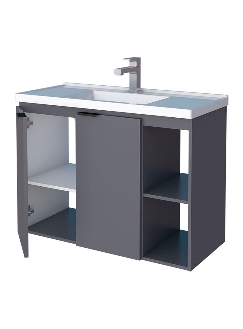 Mueble Vanitorio Aéreo Aster 80 cm-3