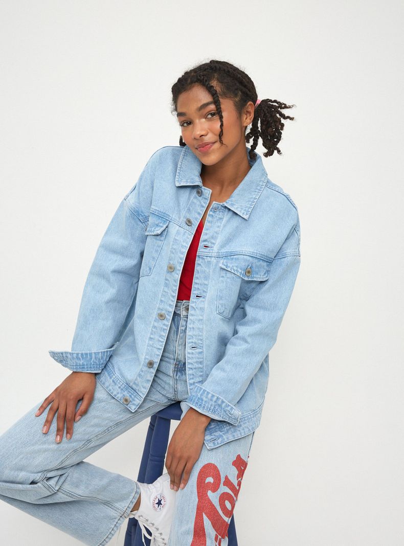 Chaqueta Licencia Pepsi Estampado Espalda Opposite | Paris.cl