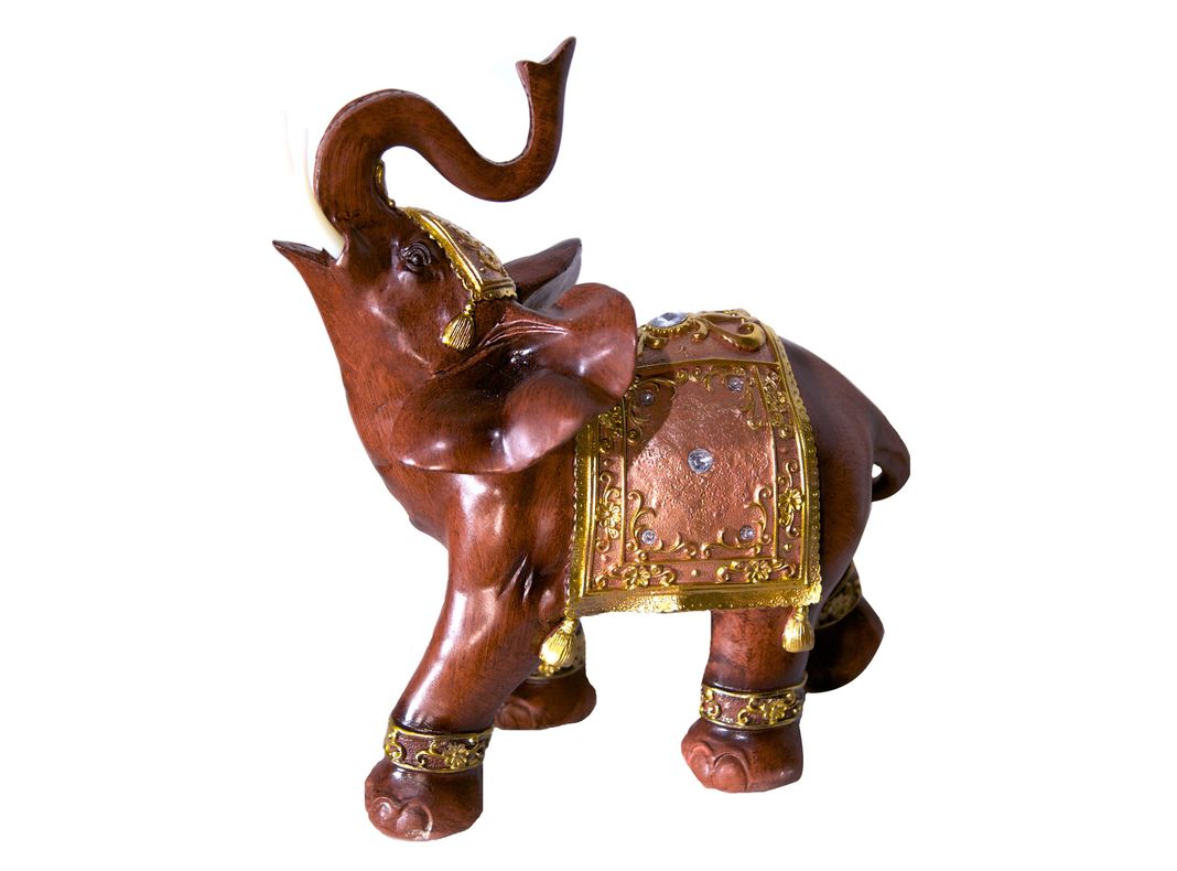 Adorno Kadar Elefante 30x17x33 Cm-0