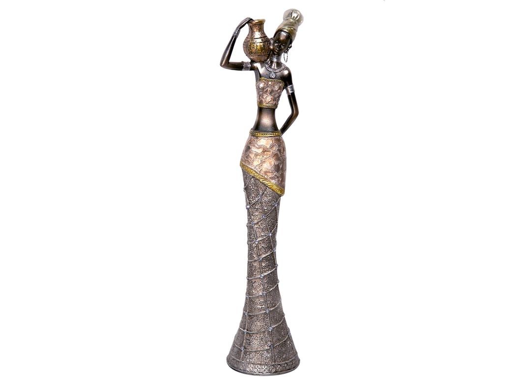 Adorno Africana 10x5x45 cm Kadar-0