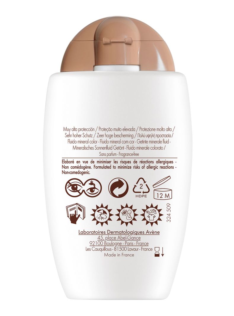 Bloqueador Fluido Mineral Color SPF50+ 40 ml-1