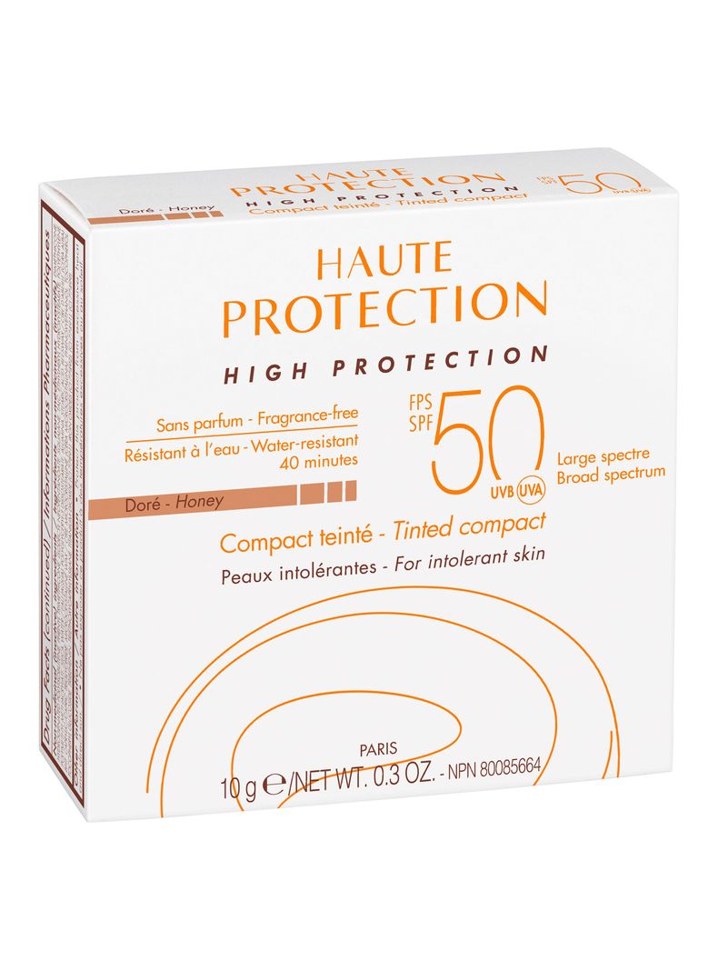 Bloqueador Compacto Coloreado SPF50 Dorado 10 g-5