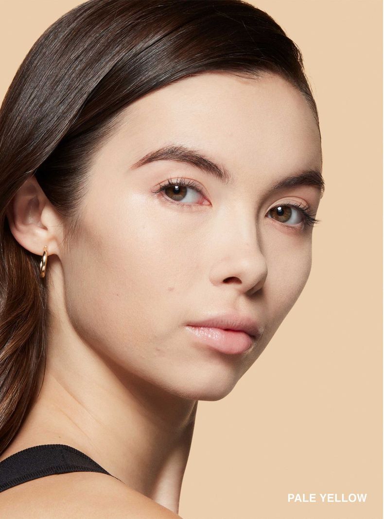 Sheer Finish Pressed Powder Pale Yellow-2