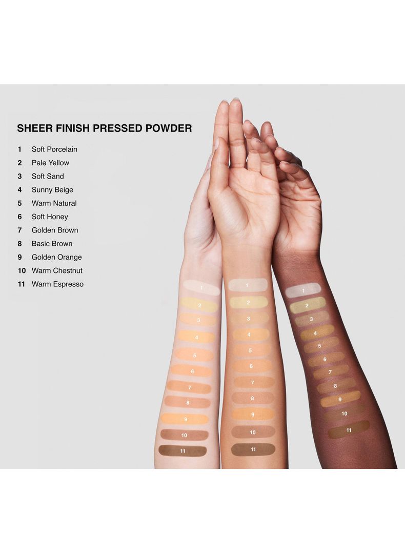 Sheer Finish Pressed Powder Pale Yellow-4