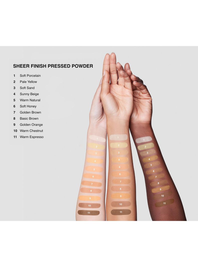 Sheer Finish Pressed Powder Warm Natural-4