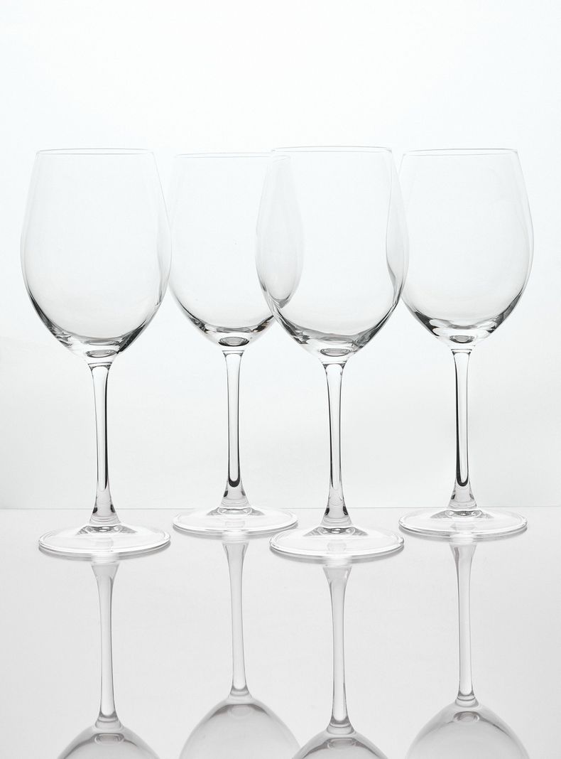 Set 4 Copas Vino Clear 550 ml-0
