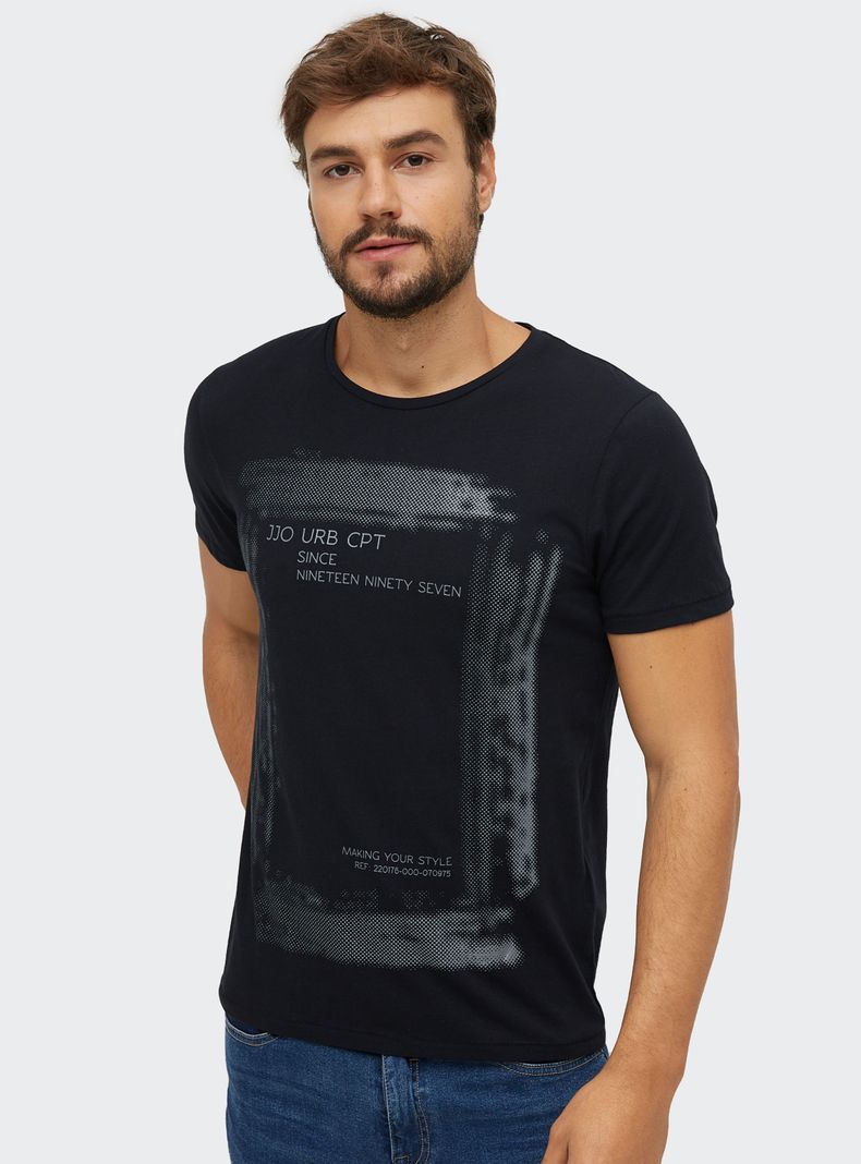 Polera Estampado Central JJO