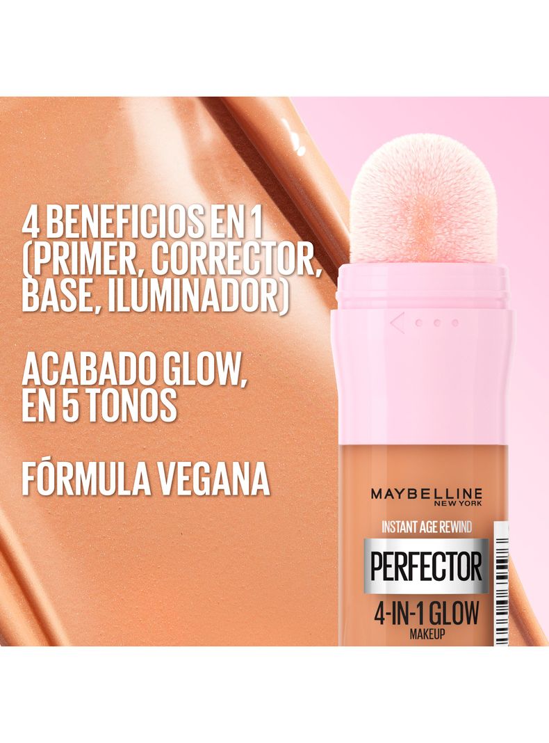 Base 4 en 1 Perfector Glow Mediu Deep 5.9 g-3