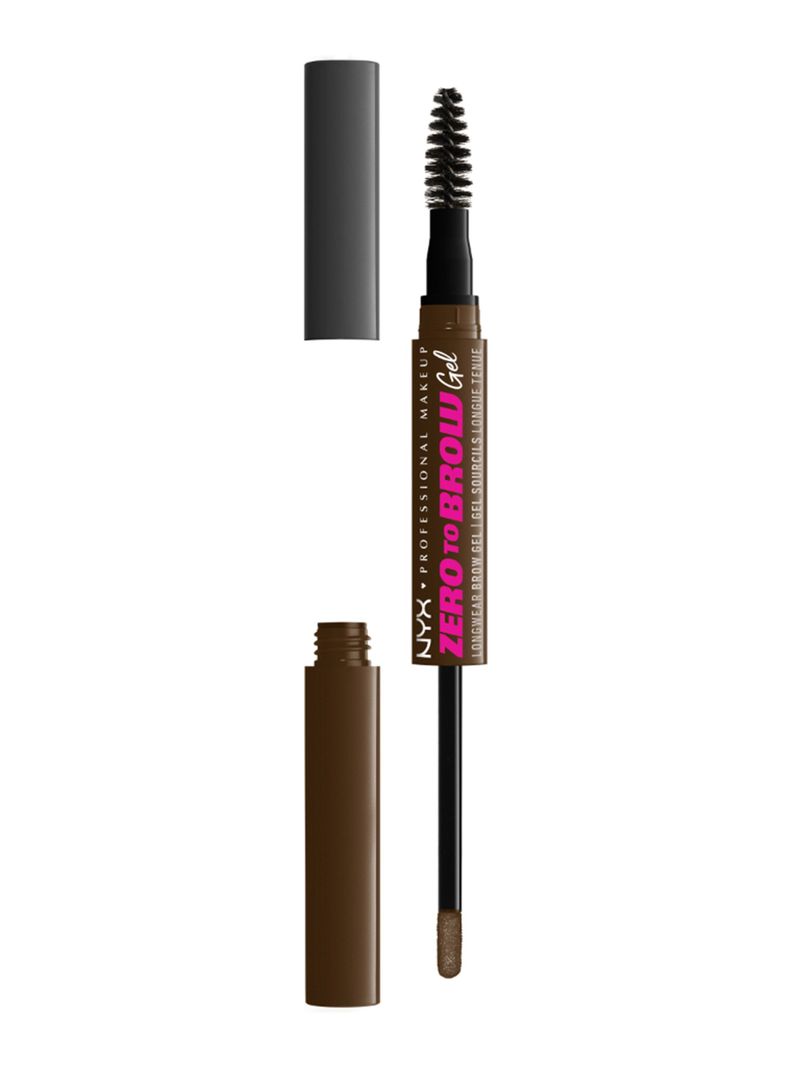 Gel de Cejas NYX Professional Makeup Zero To Brow Chocolate 2 ml-0