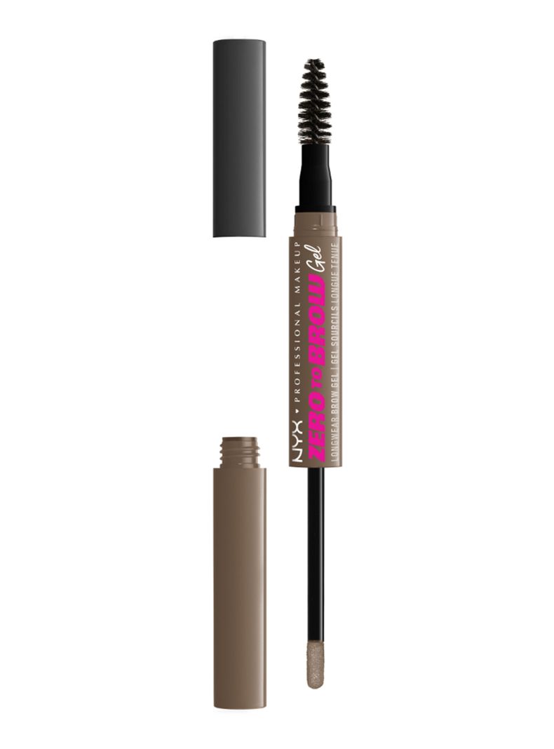 Gel de Cejas NYX Professional Makeup Zero To Brow Ash Brown 2 ml-0