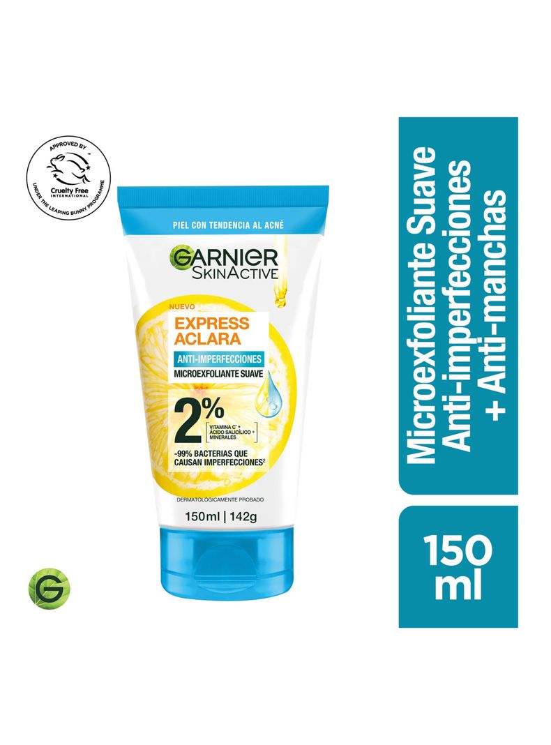 Limpiador Profundo Garnier Anti-Imperfecciones Express Aclara 150 ml-0