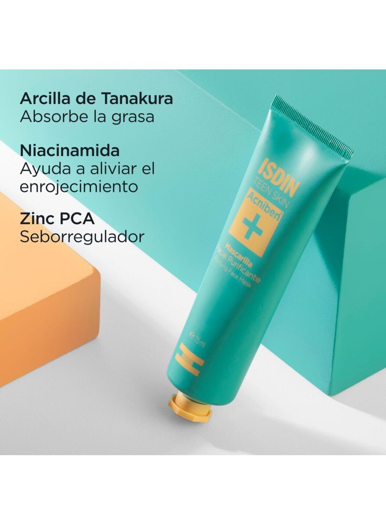 Acniben Mascarilla Facial Purificante 75 ml-3