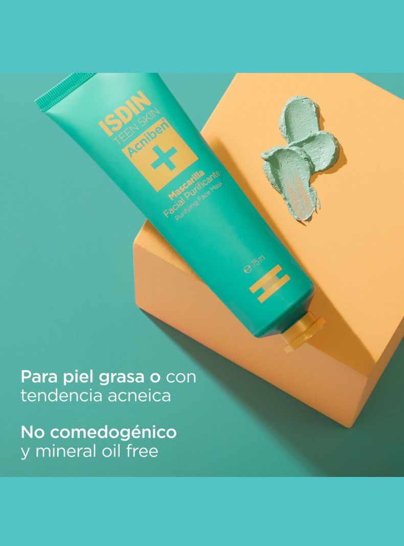 Acniben Mascarilla Facial Purificante 75 ml-2
