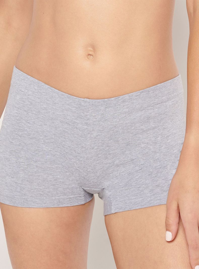 Pack 2 Pantaletas Algodón Estilo Short-1