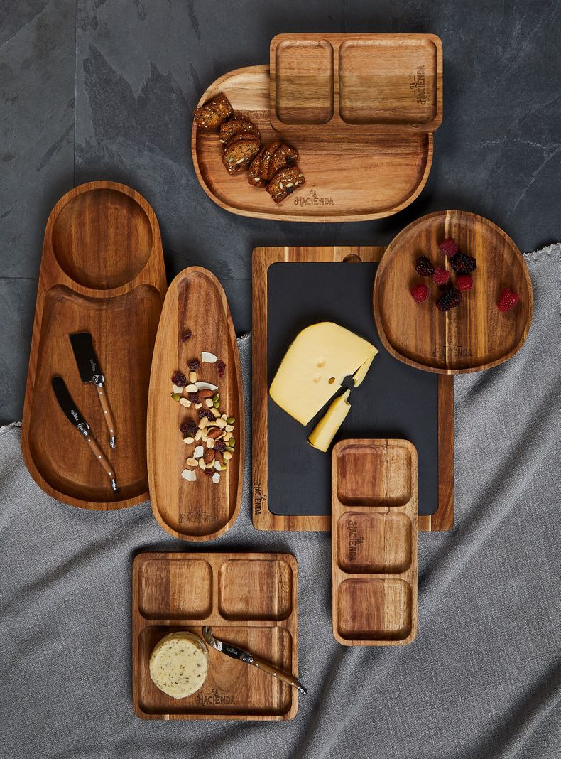 Plato Piqueo Acacia 30x19.5 cm-3