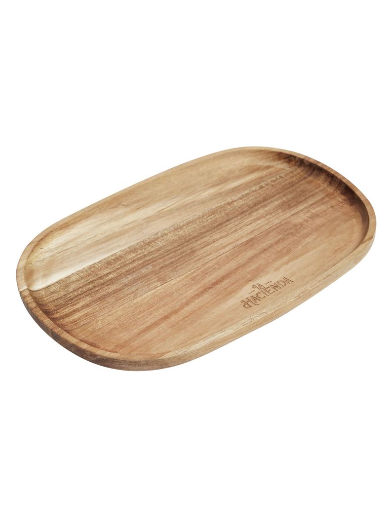 Plato Piqueo Acacia 30x19.5 cm-1