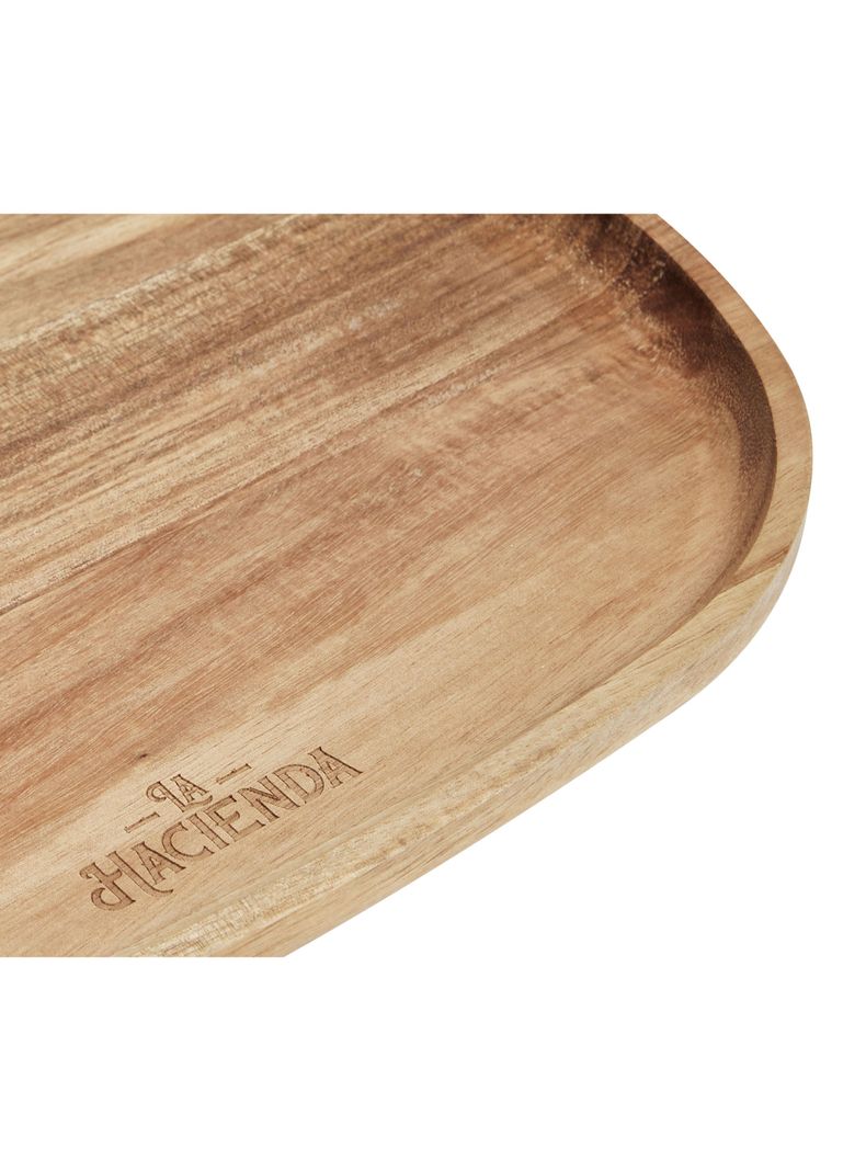 Plato Piqueo Acacia 30x19.5 cm-2