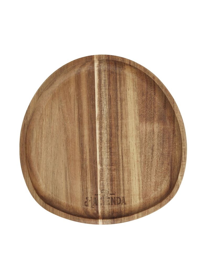 Plato Piqueo Acacia 25 cm-0