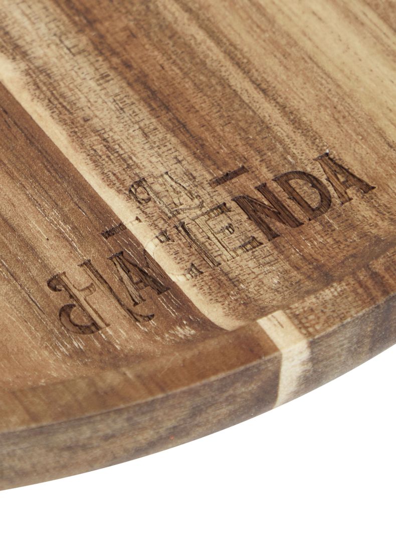 Plato Piqueo Acacia 25 cm-2