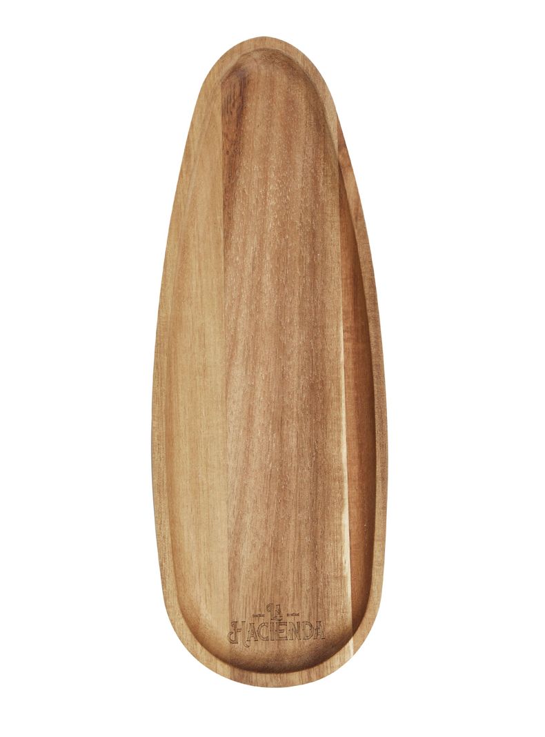 Plato Piqueo Acacia 33x12 cm-0