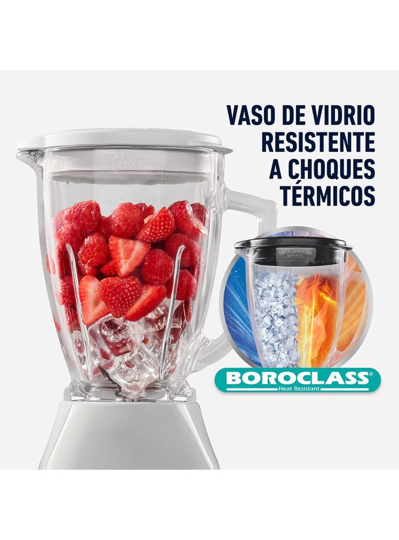 Licuadora 2 Velocidades 550W + Pulso Boroclass BLSTKAG-WRD-2