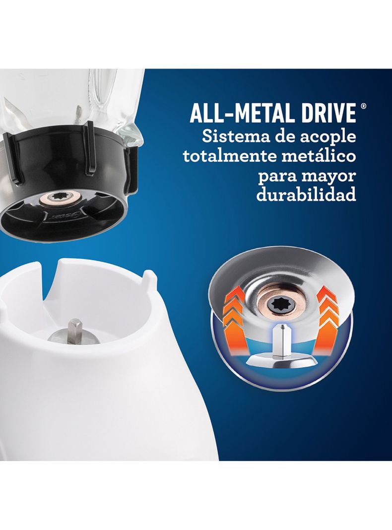 Licuadora 2 Velocidades 550W + Pulso Boroclass BLSTKAG-WRD-3
