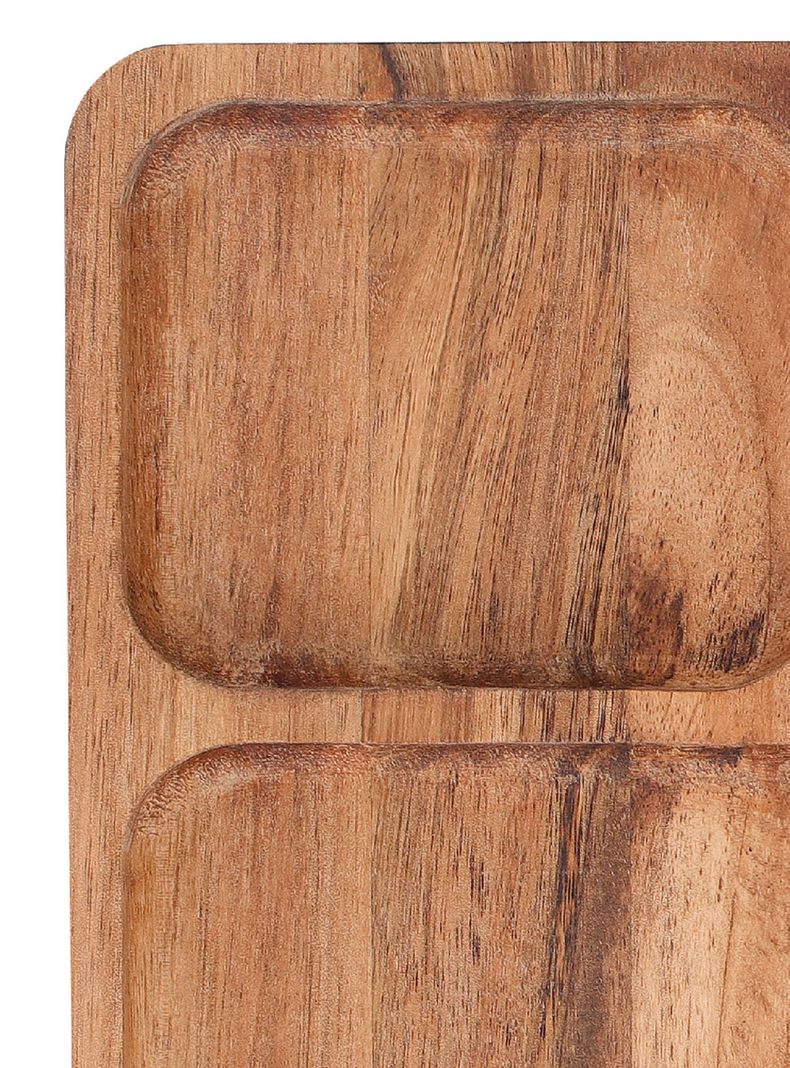 Plato Snacks 3S Acacia 20.5x20.5 cm-1