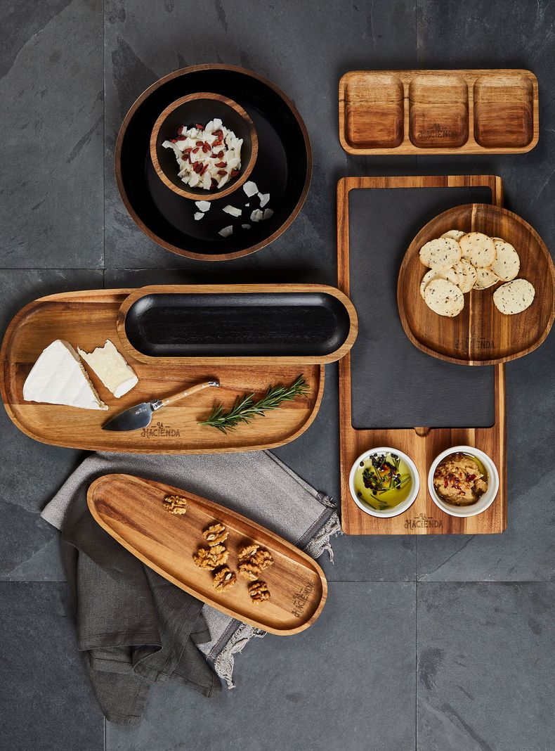 Plato Piqueo Acacia 41x21 cm-3