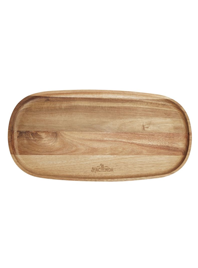 Plato Piqueo Acacia 41x21 cm-0