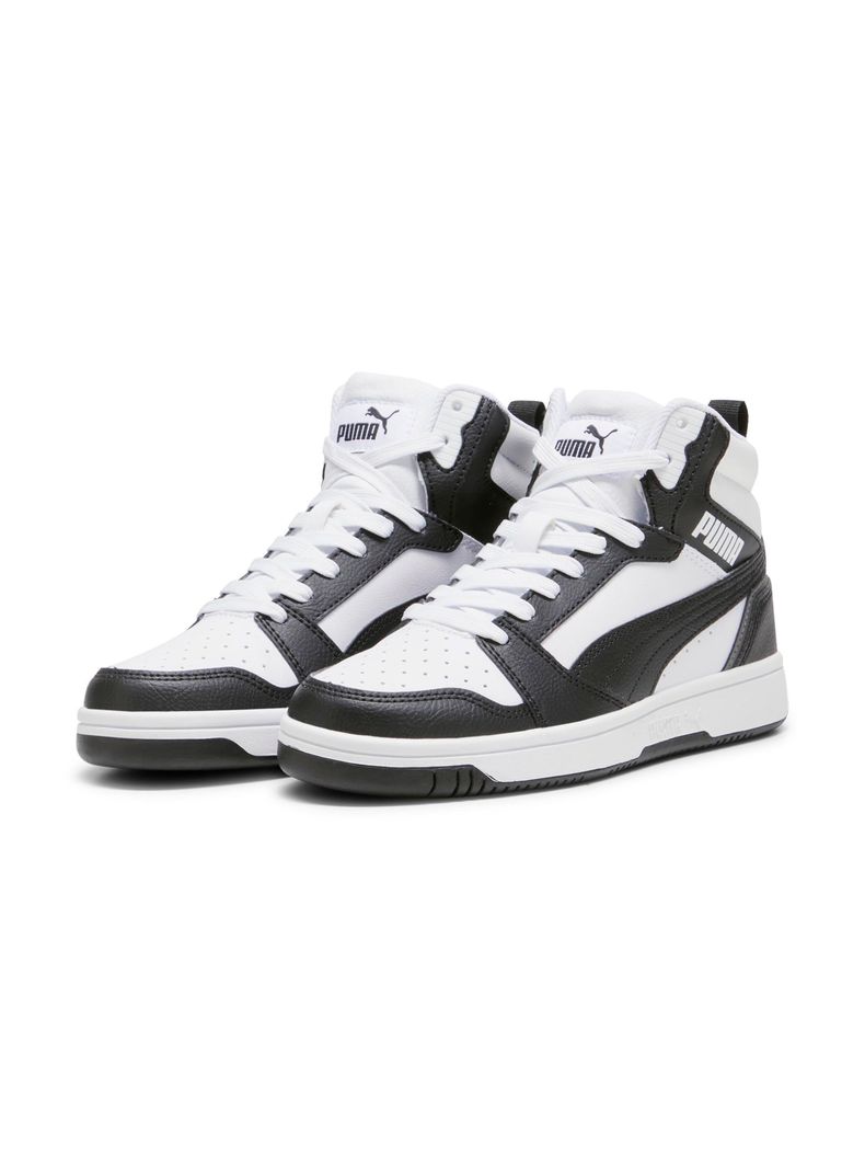 Zapatilla Urbana White Jr.Rebound V6 Mid Unisex-1