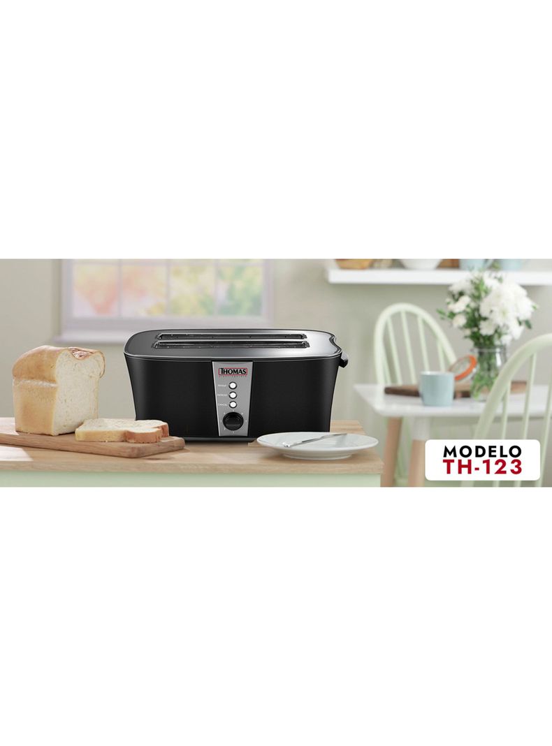Tostador Eléctrico TH123 Negro-8