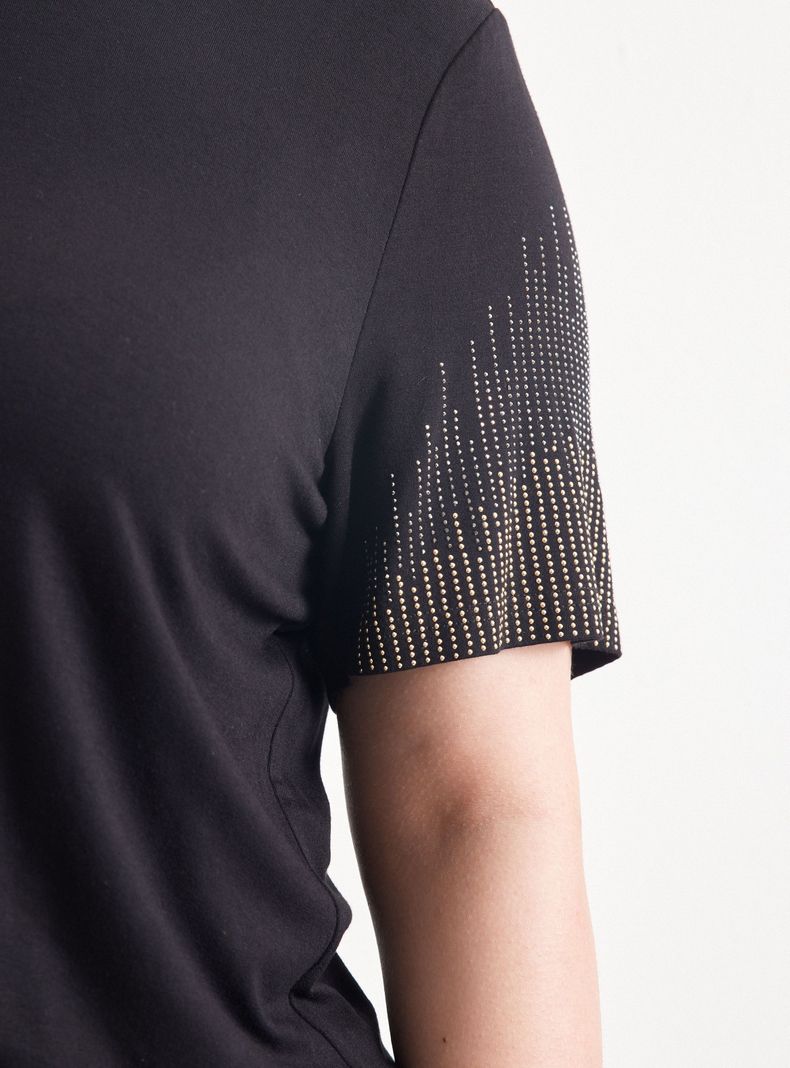 Polera Strass en Mangas-3