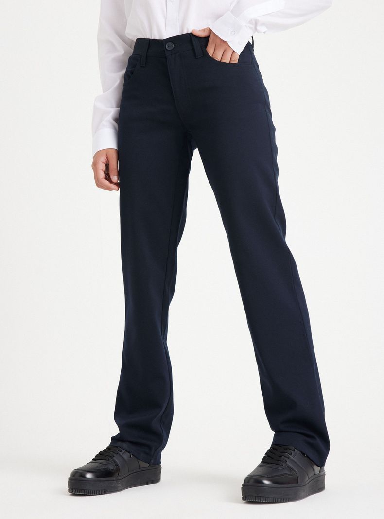 Pantalón Spandex Azul Marino Niña Talla 10 A 16-0