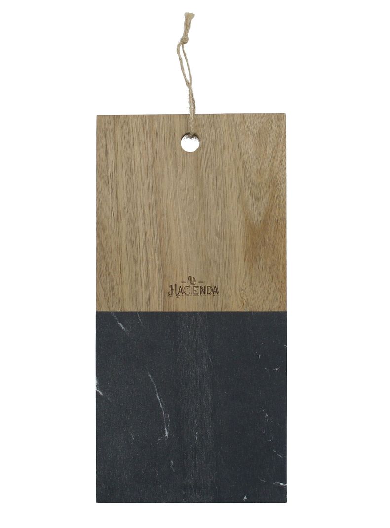 Tabla Piqueo Rectangular Mármol 30.5x15 cm